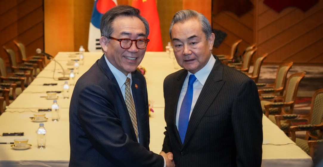 한일중 외교장관 회의 계기 한·중 외교장관회담                                          