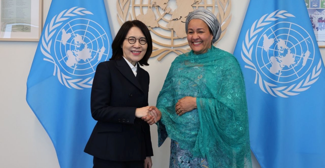 강인선 2차관, UN 사무부총장, UNDP 부총재면담                                  