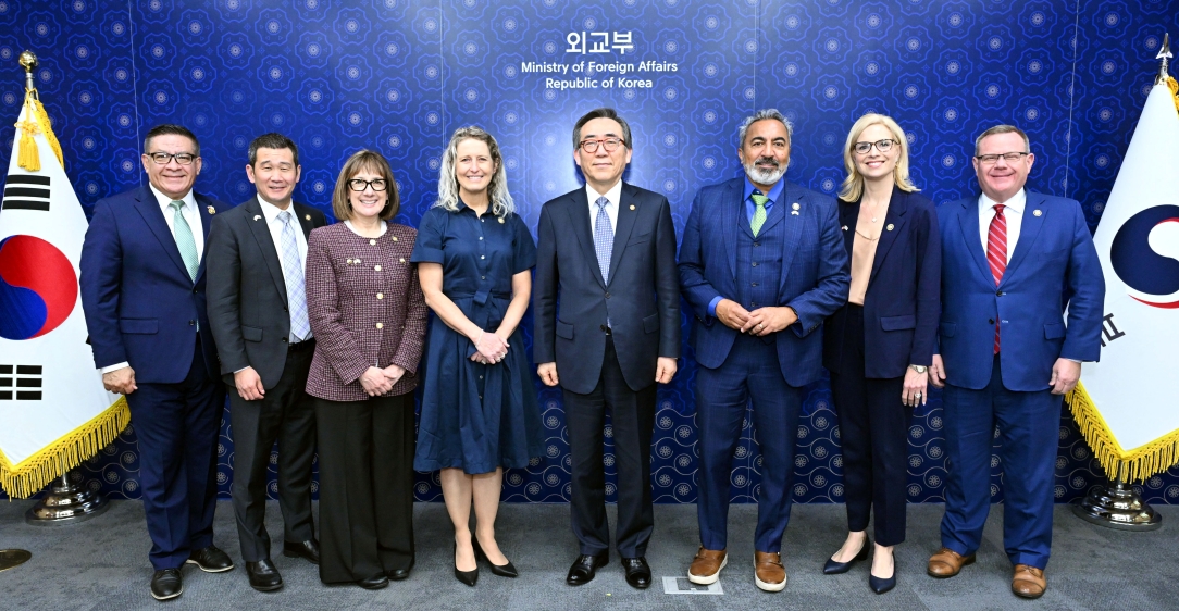 조태열 장관, 미국 하원 코리아스터디그룹(CSGK) 대표단 면담